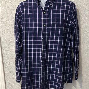 Chaps Easy Care Long Sleeve Shirt Sz L